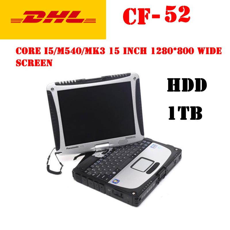 Panasonic laptop CF-52 semi-solid CPU i5/m540/MK3 memory 4G / DDR3 hard drive 1TB 15 inch 1280*800 widescreen Windows 7 32/64 bit