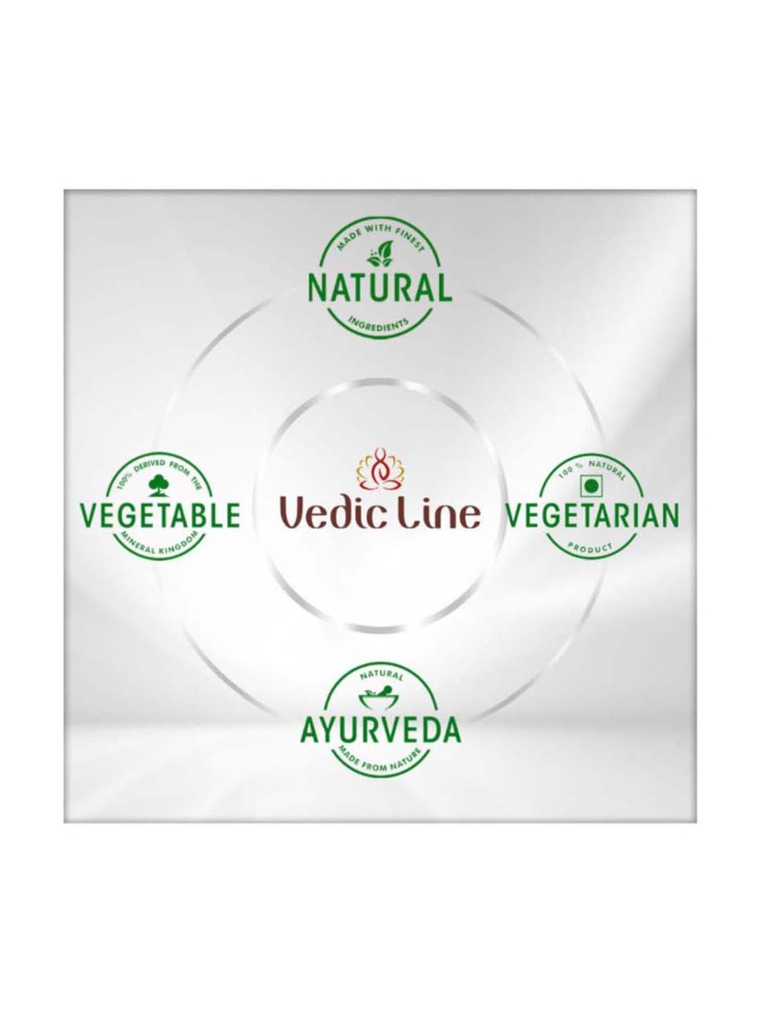VEDIC LINE Neem and Brahmi Herbal Facial Kit