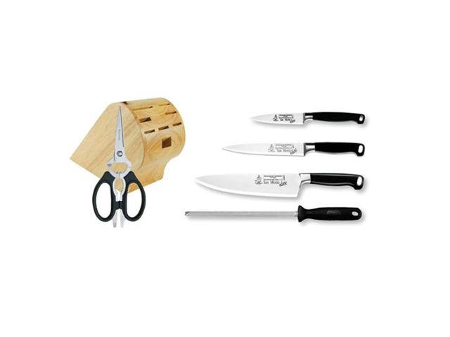 Messermeister San Moritz Elite - 6 Pc. Initial Knife Block Set