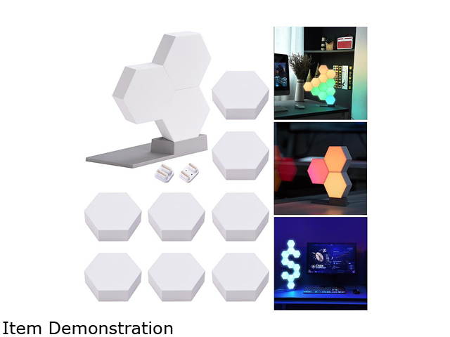 LifeSmart 11 Pack WiFi Smart LED Light Kit DIY Night Lamp Voice Control Work with Alexa Google Home