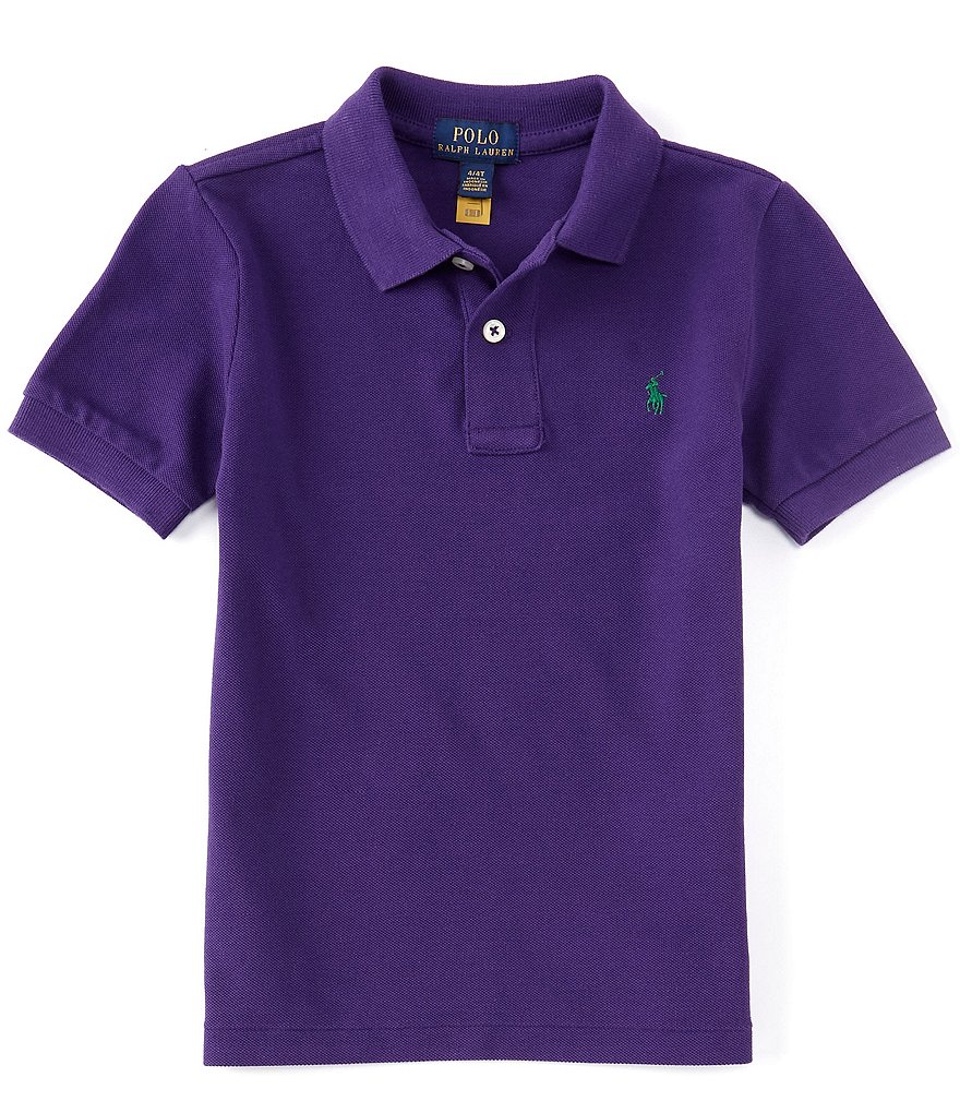 Nautica Big Boys 8-20 Short-Sleeve Vertical Logo Polo