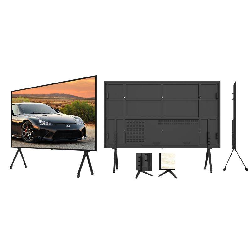 Largest TV - 110 Inch UHD 4K LED Smart Frameless HDTV Feilongus