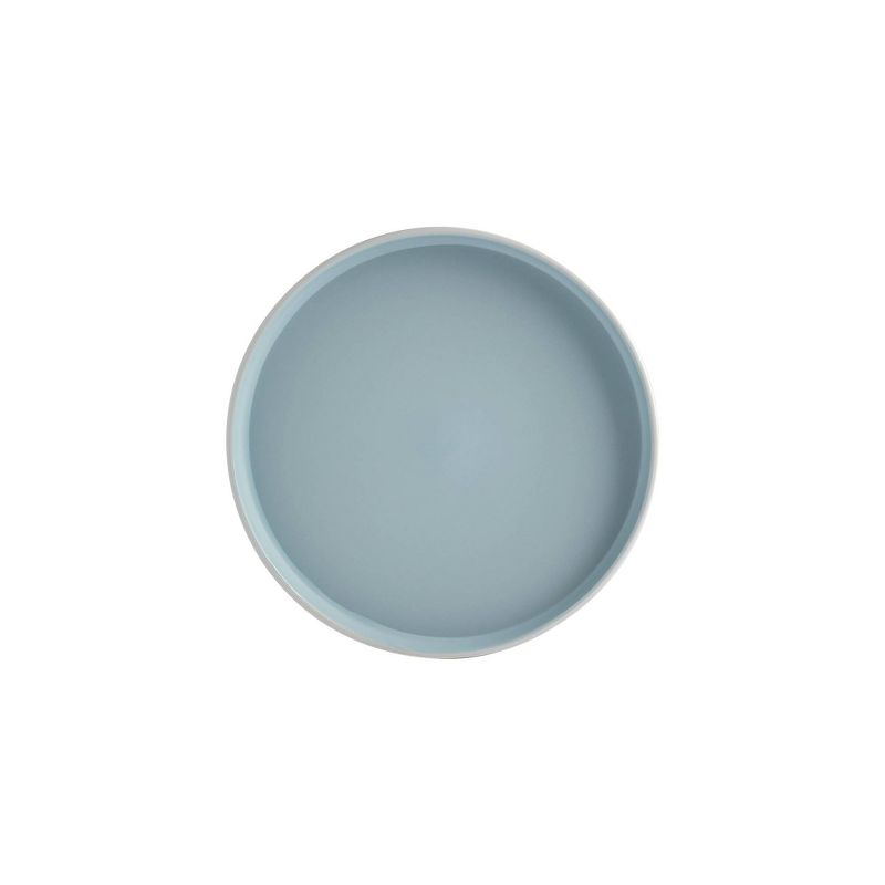 12pc York Dinnerware Set Blue - Tabletops Gallery