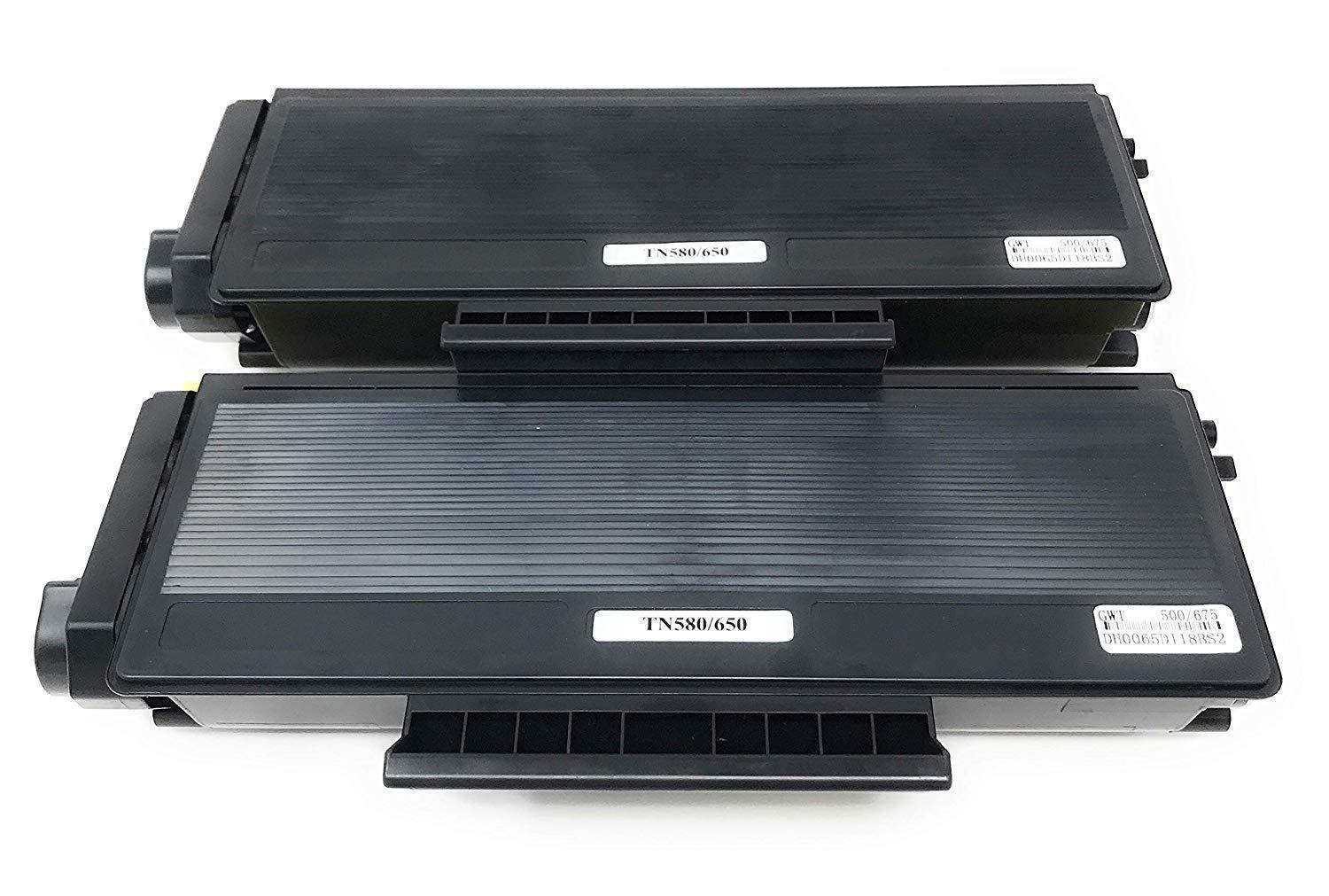 DIGITONER Toner Cartridge Compatible with Brother TN580 TN650 DCP-8070D/8080DN/8085DN/HL-5350DNLT/5370DW/5370DWT/5380DN/MFC-8380DN/8680DN/8690DW/8880DN/8890DW [2 Pack]