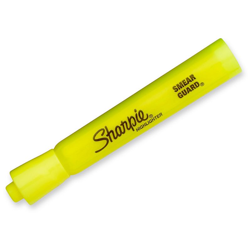 Integra Desk Highlighter Chisel Tip 12/PK Fluorescent Yellow 30004
