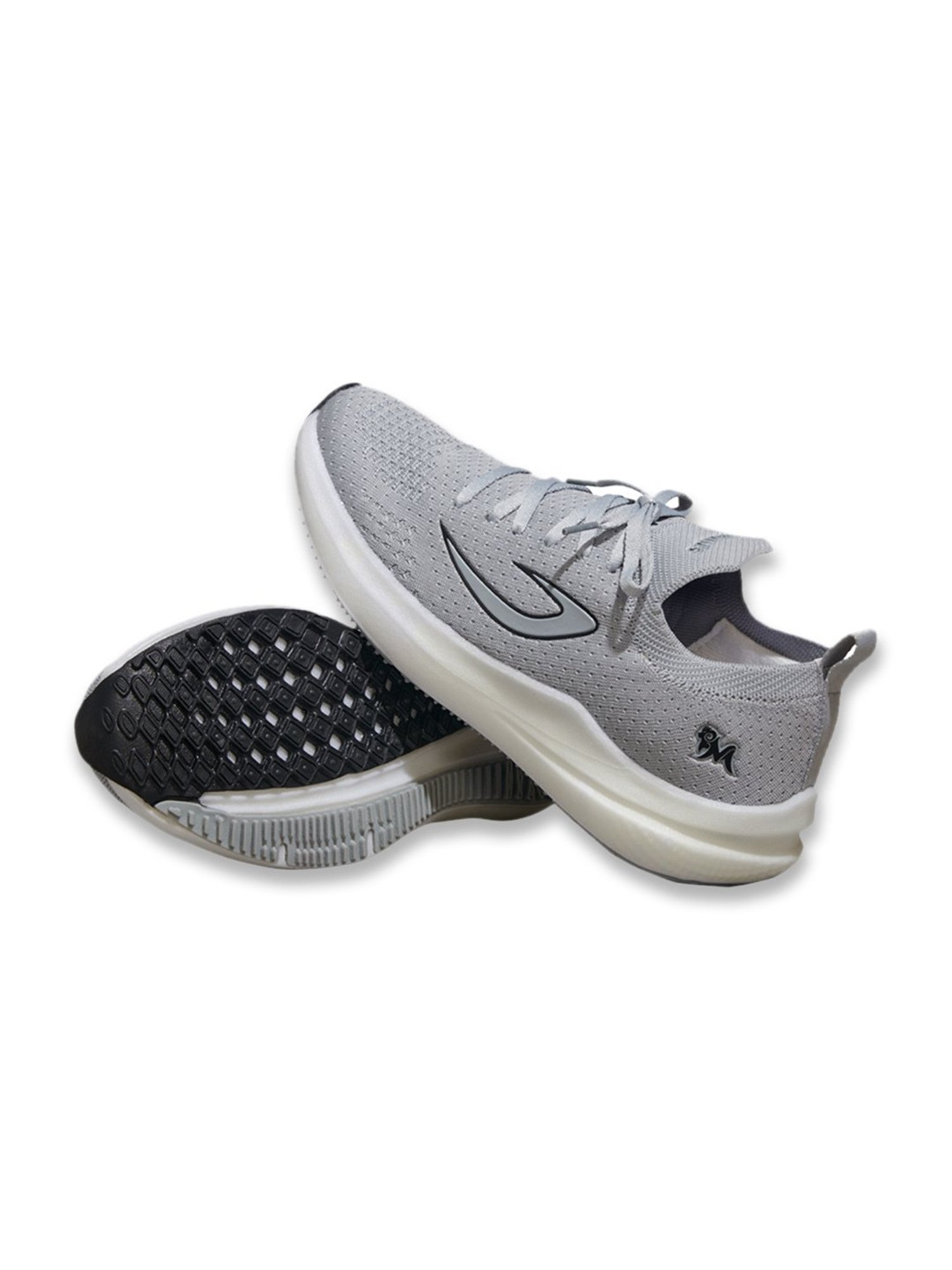 Neemans Men's Whoosh Lite Grey Running Shoes