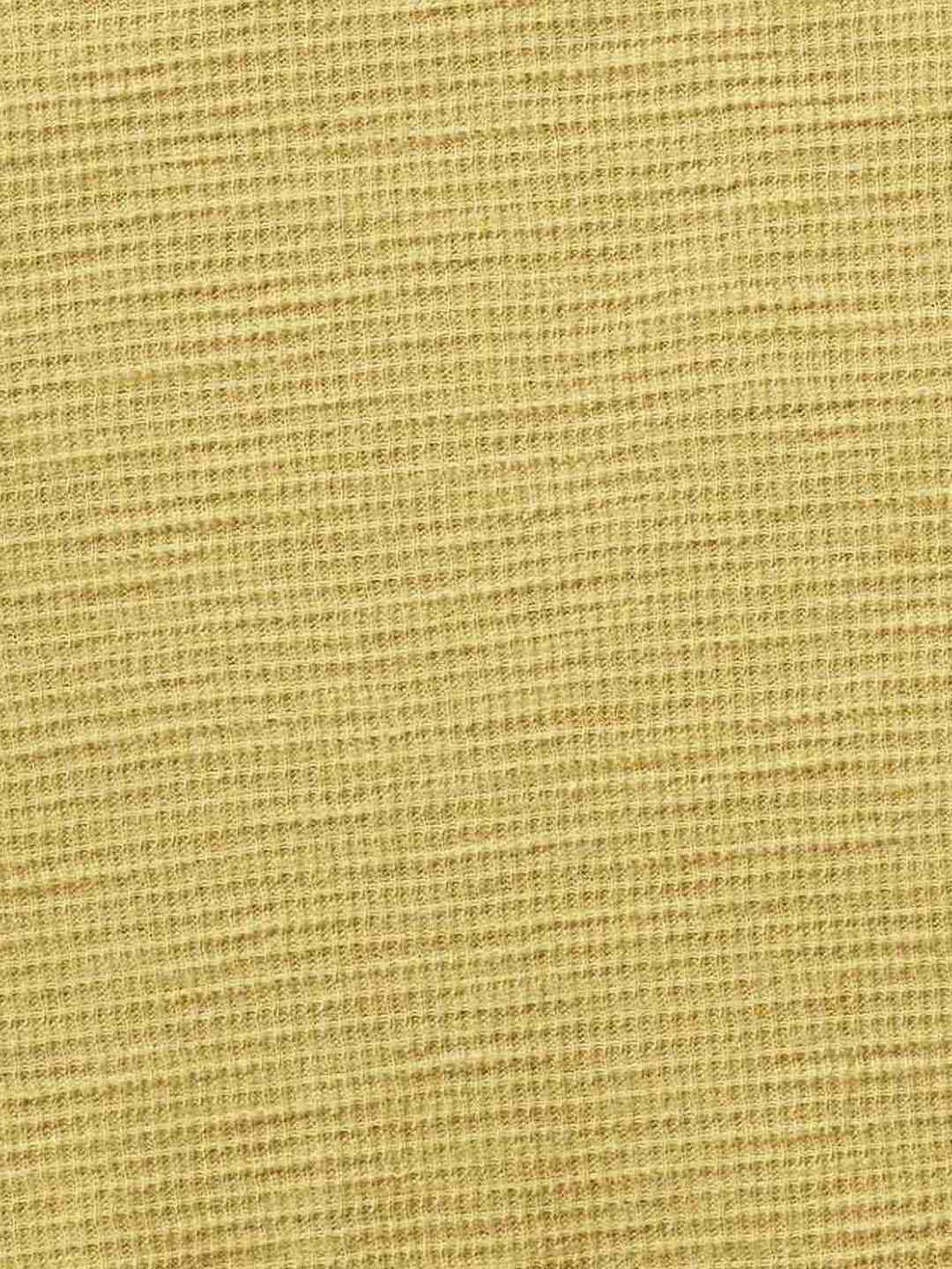 7 Alt by Pantaloons Mustard Yellow Cotton Slim Fit Self Pattern T-Shirt