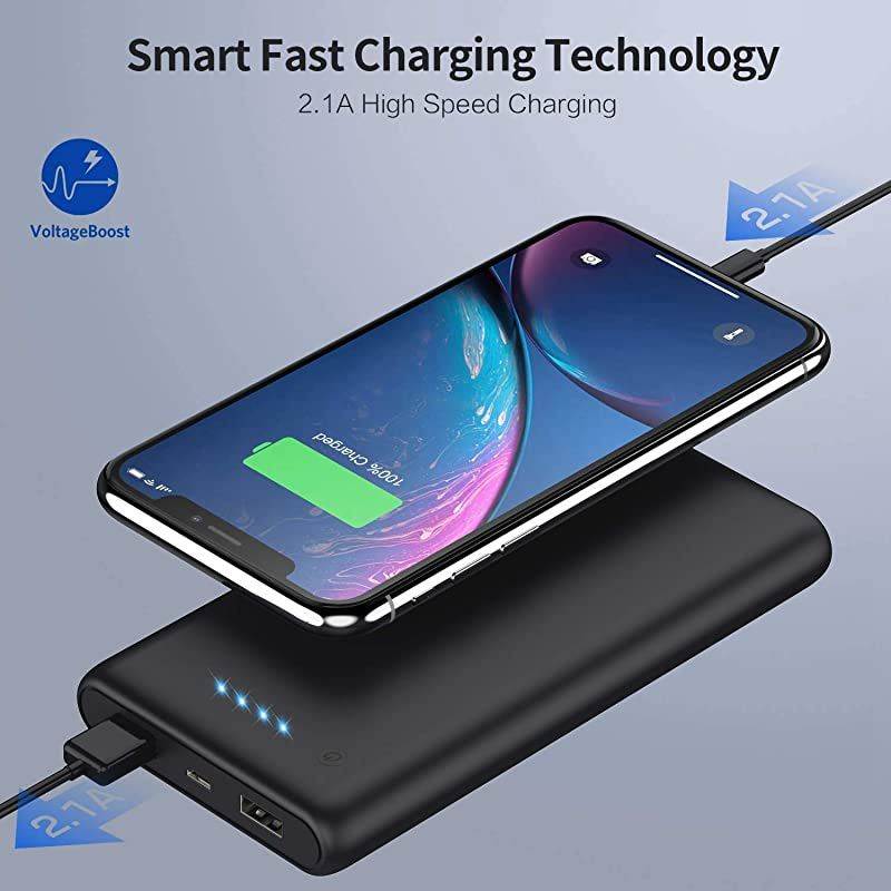 Charger Power Bank 26800mah UltraHigh Capacity Safer External Cell Phone Battery Pack Compact with HighPerformance Cells 2 USB Output Smart Charge for Smartphone Android Tablet etc