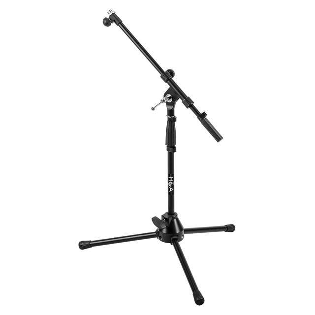 H&A Tripod Short Tripod Microphone Stand with Telescoping Boom #HA-STMS-T