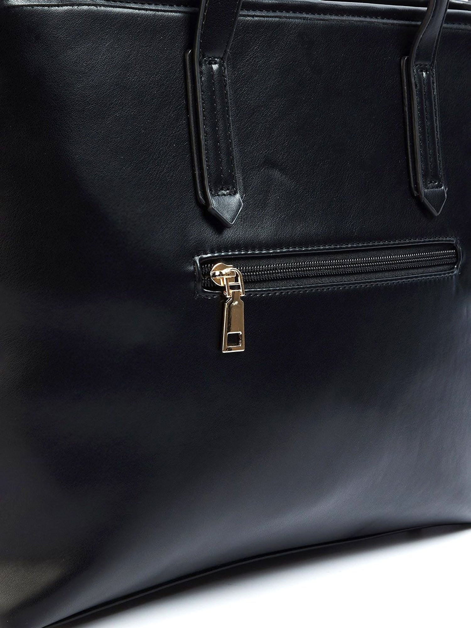 Code by Lifestyle Black Quilted Shoulder Bag