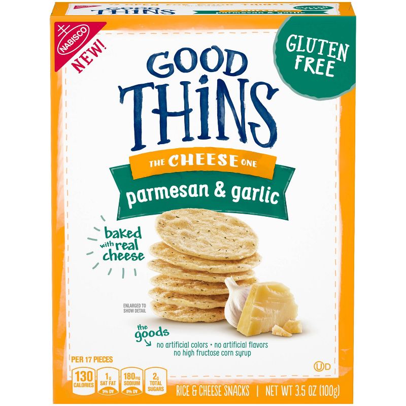 Good Thins Parmesan Garlic Potato Chips - 3.5oz