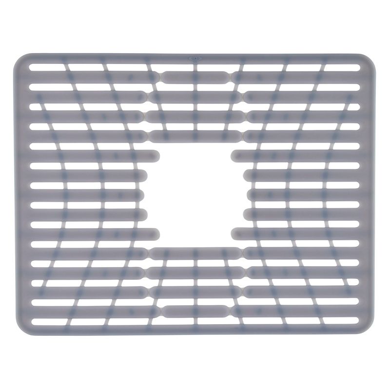 OXO 16.3" x 12.8" Silicone Sink Mat Gray
