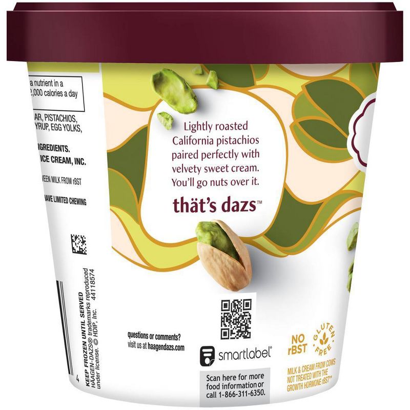 Haagen-Dazs Pistachio Ice Cream - 14oz