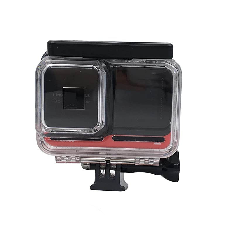 Underwater Protective Case Waterproof Housing Compatible with Insta360 ONE R 1Inch Edition