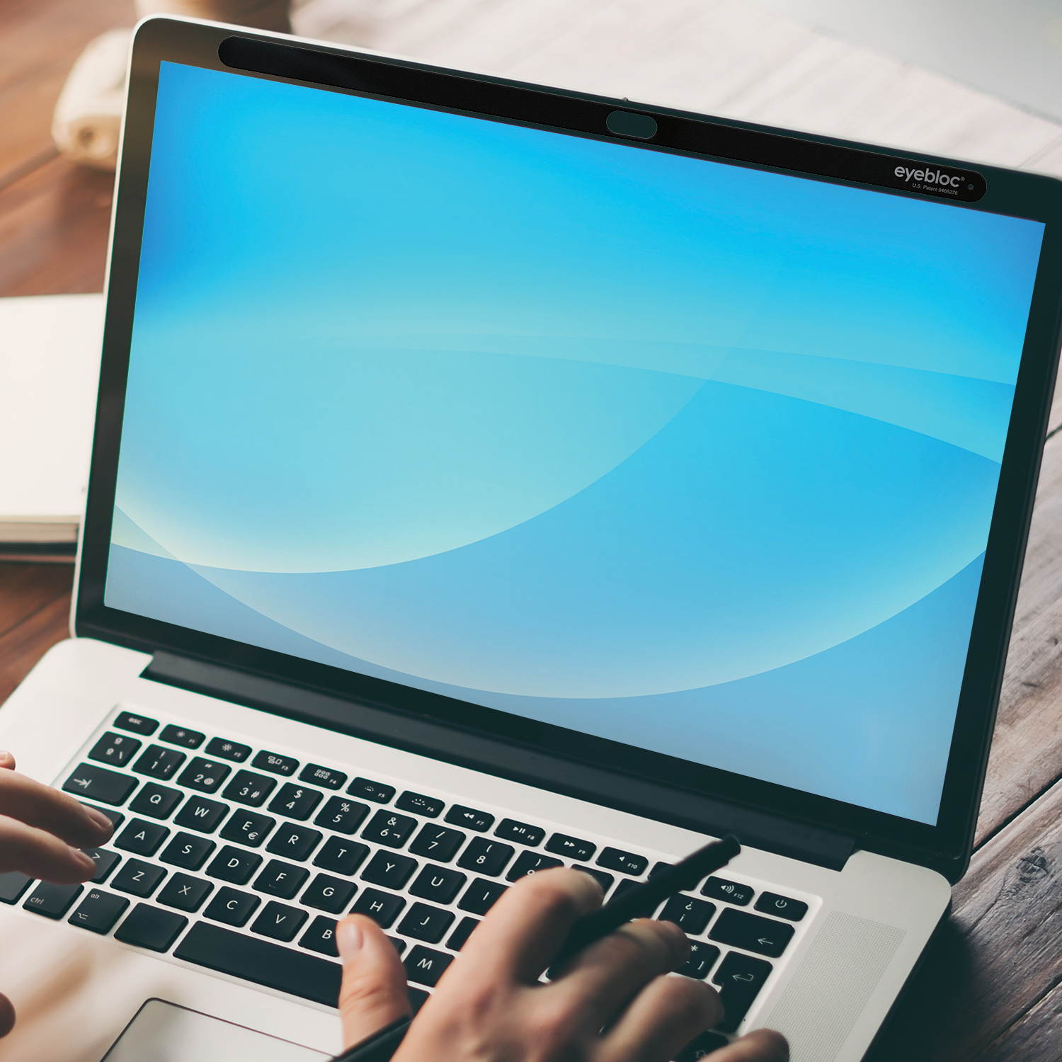 Eyebloc Webcam Cover for MacBook & MacBook Pro &ndash; Patented Magnetic Slider Design for Award-Winning and Stylish Protection (1 Pack) - Sprinkles