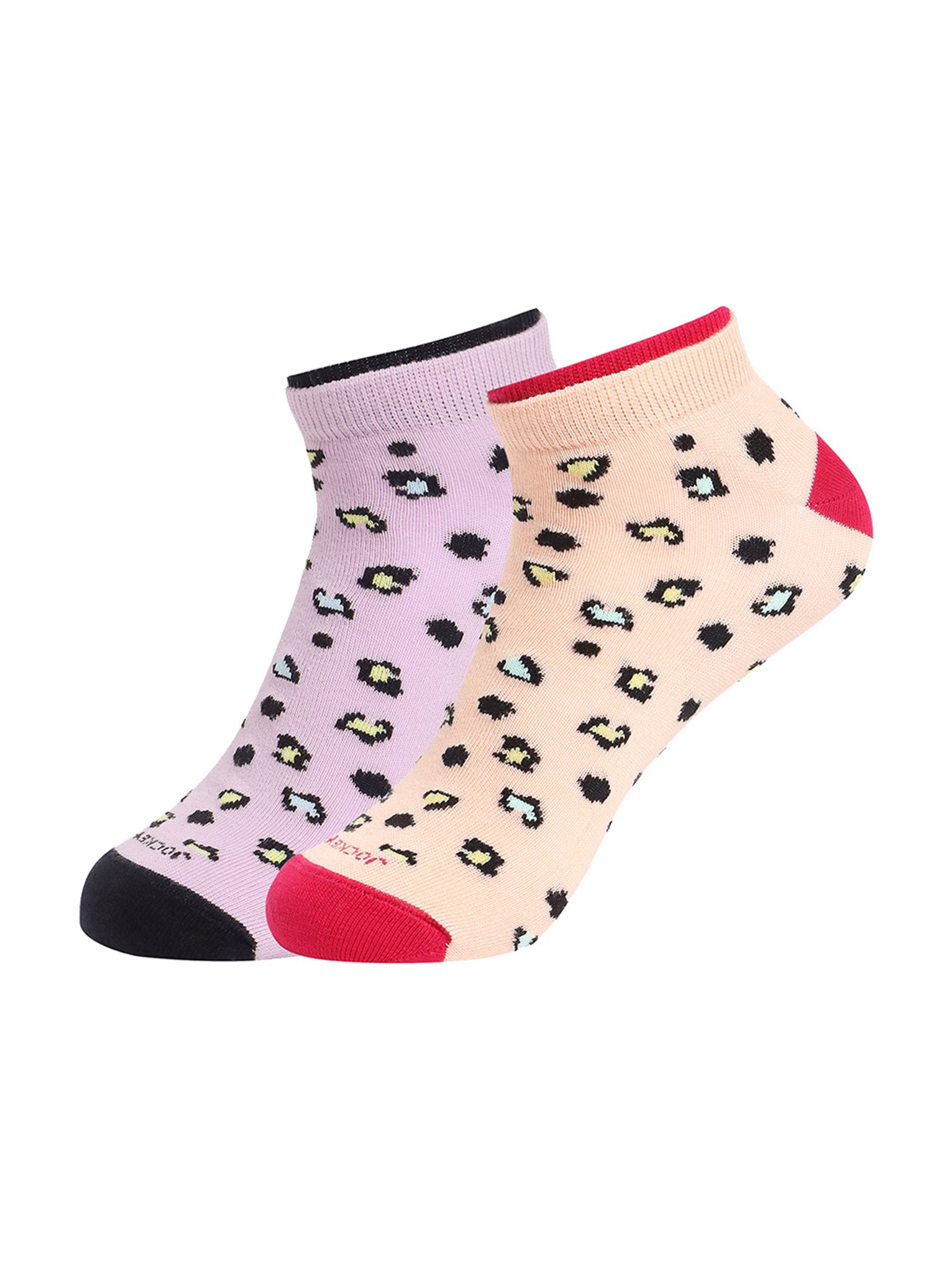 Jockey Multicolor Low Show Socks (Pack of 2)