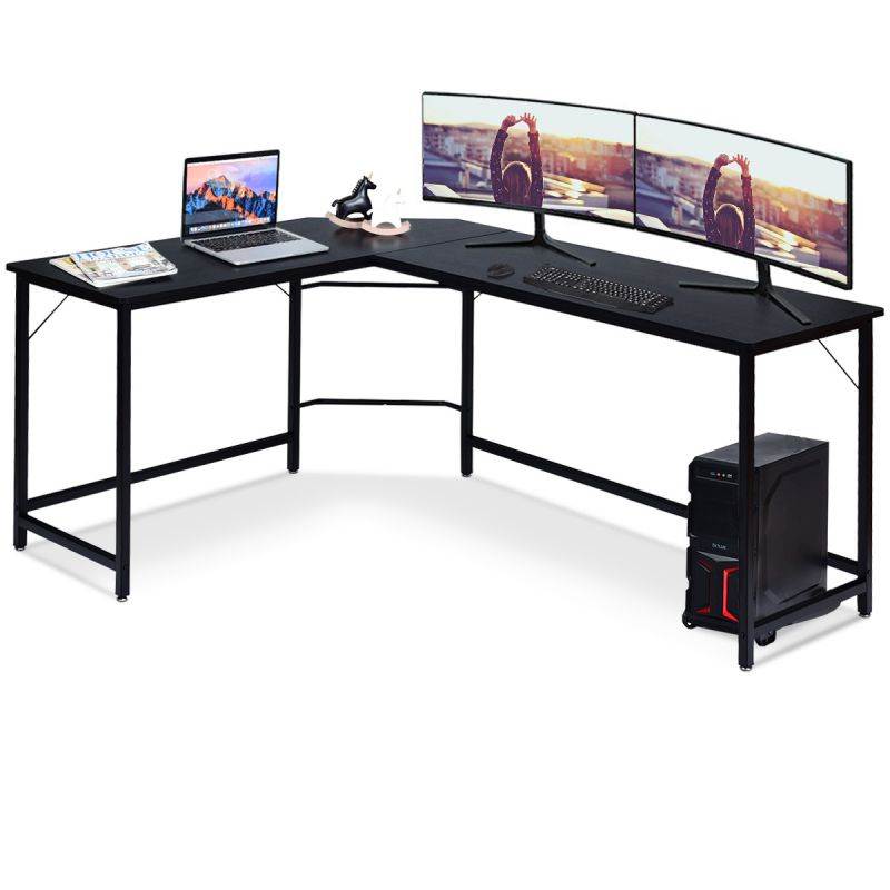 RESPAWN 3000 Gaming Computer Desk - Ergonomic Height Adjustable Gaming Desk, in Blue (RSP-3000-BLU)