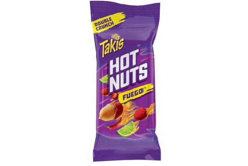 Barcel Hot-Nuts Fuego Hot Chili Pepper & Lime Peanuts - 3.2oz