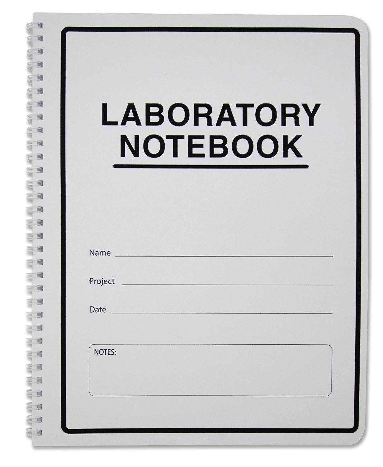 BookFactory Student Lab Notebook (Scientific Grid Format), 200 Pages [Wire-O Bound] (LAB-200-WTG)