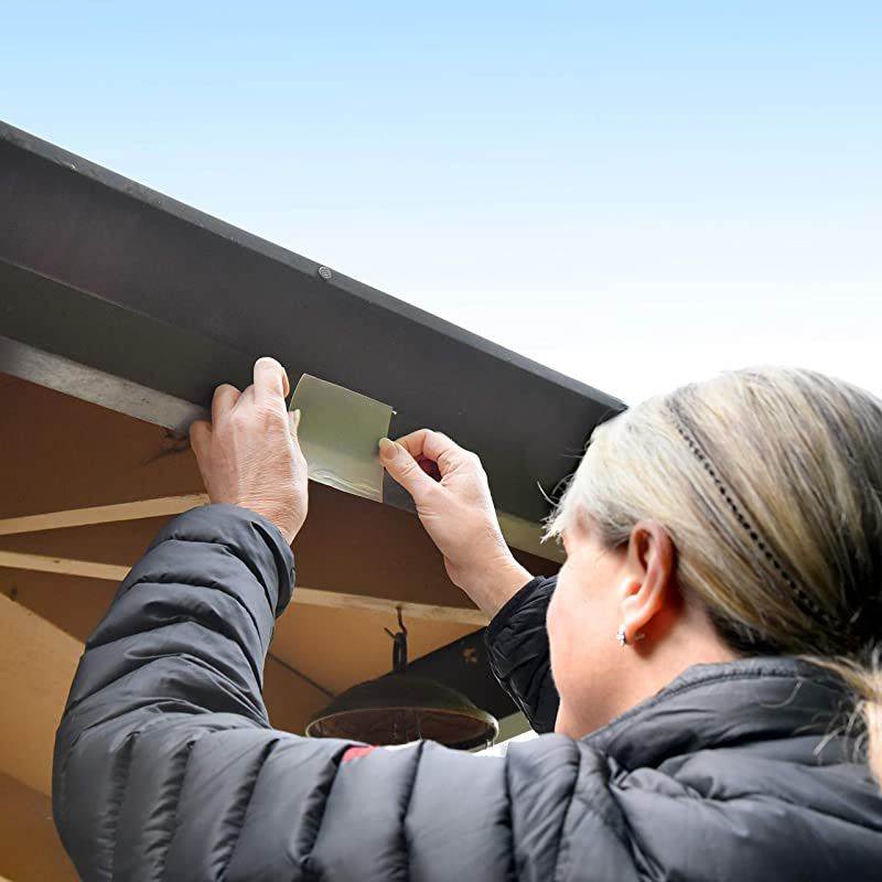 Shield Power Tape Clear - All Weather Tape | Stretchy Sealing Tape for Roofing, Waterproof Tape for Pipes | Holes & Cracks | Butyl Tape 4 inch x 5 feet