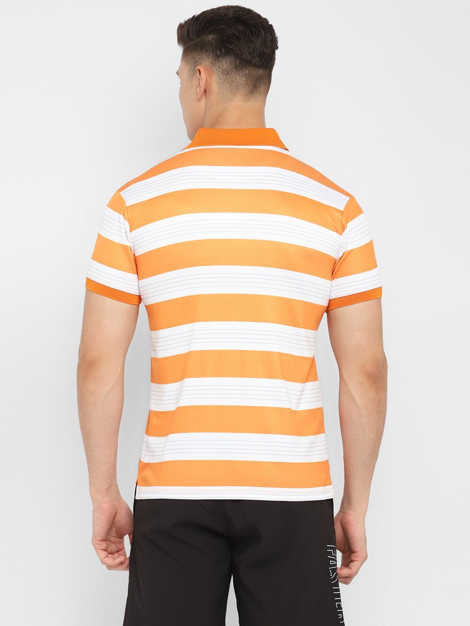 OFF LIMITS White & Orange Polo T-Shirt