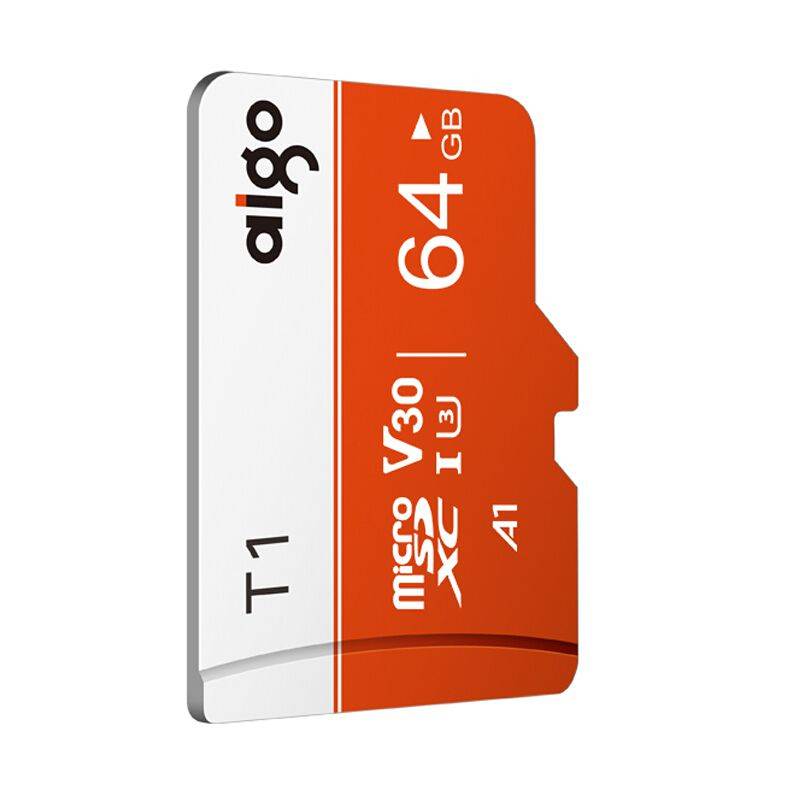 Aigo 64GB TF (MicroSD) high-speed memory card + Chuanyu multi-function combo high-speed card reader supports SD/TF