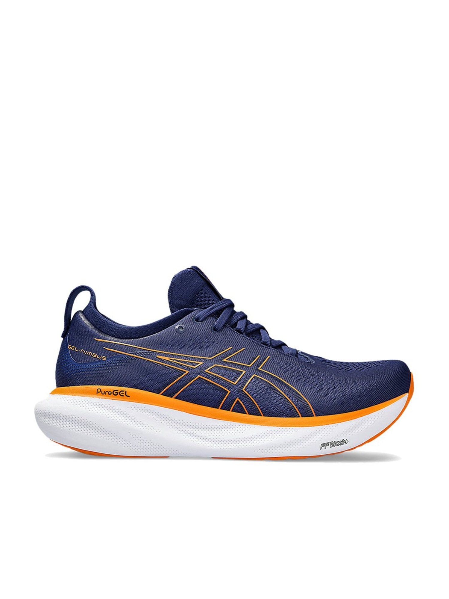 Asics Men's GEL-Nimbus 25 Navy Running Shoes