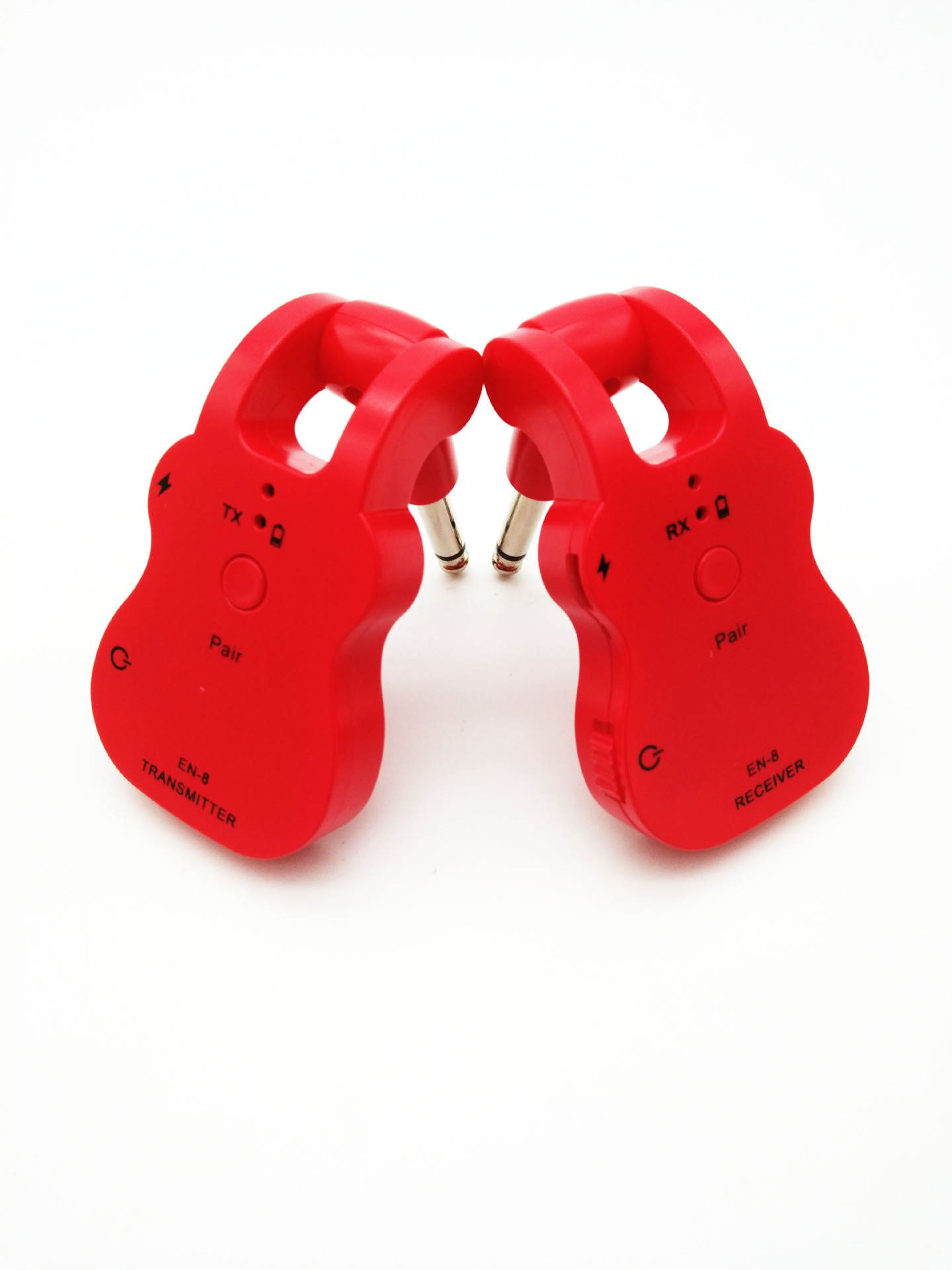 Wireless Guitar System Built-in Rechargeable Lithium Battery Digital Transmitter Receiver for Electric Guitar Bass