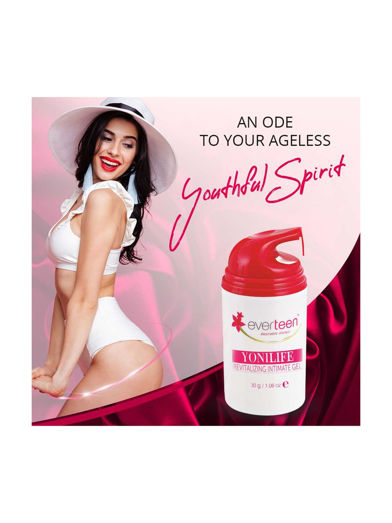 everteen Yonilife Revitalizing Intimate Gel for Women - 30 gm Each (Pack of 2)