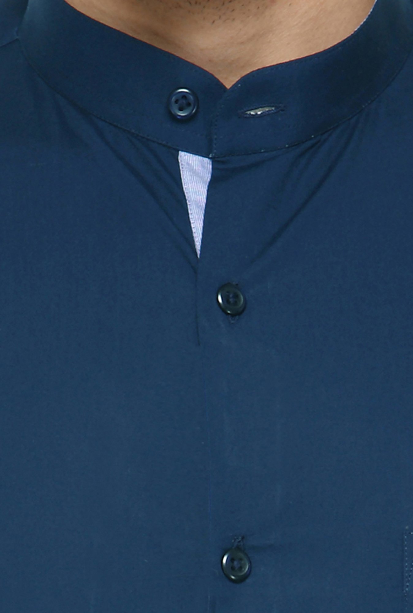 Hancock Blue Slim Fit Shirt