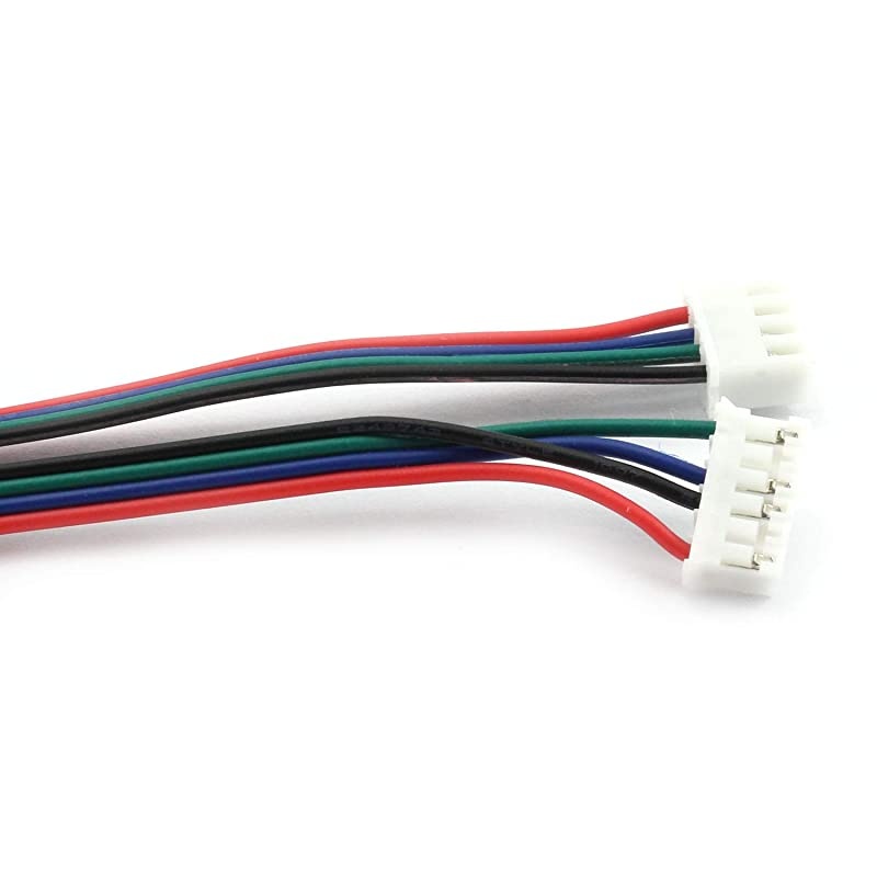 4PCS 15M 59 Inch Stepper Motor Cables Lead Wire HX254 4 Pin to 6 Pin