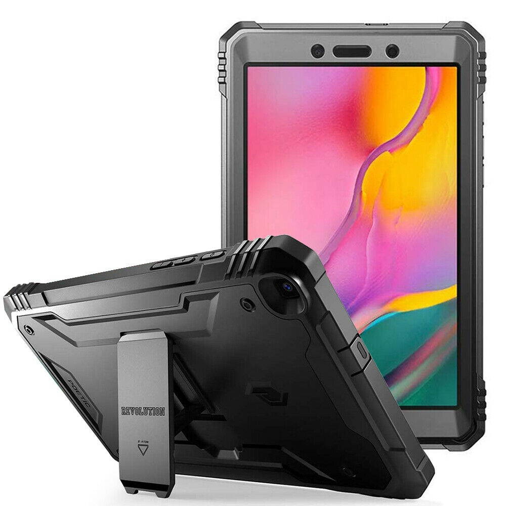 Galaxy Tab A 8.0 2019 Tablet Case Poetic Shockproof Cover with Screen Protector