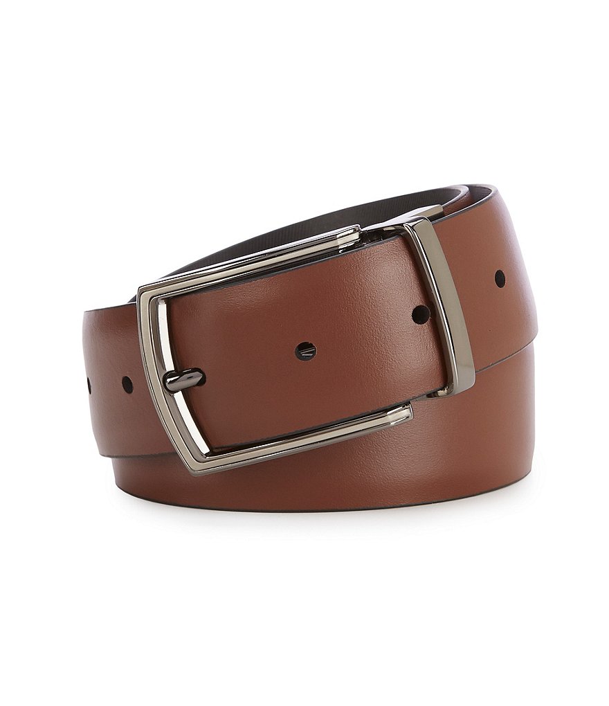 Murano Nocturne Reversible Leather Belt