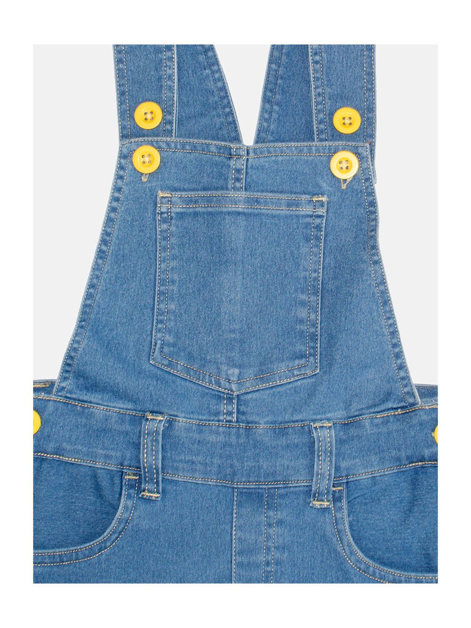 Juniors by Lifestyle Kids Mid Blue Cotton Casual Coordinate Set