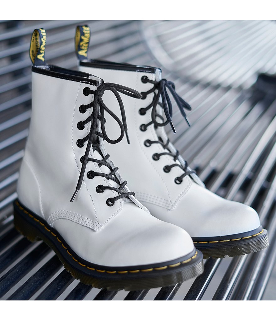 Dr. Martens Women's 1460 Smooth Leather Combat Boots