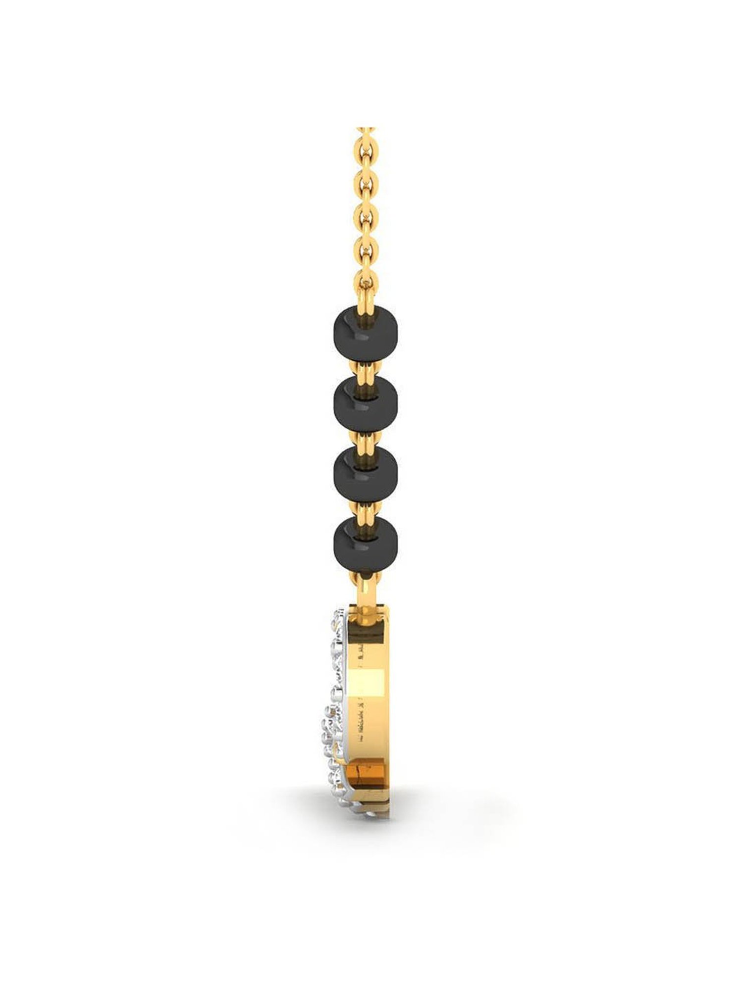 Waman Hari Pethe Jewellers 18k Gold & Diamond Mangalsutra for Women