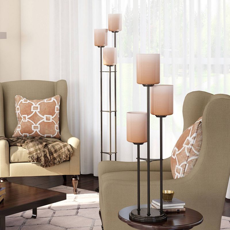 Lite Source Floor Lamp (Includes Light Bulb) - Brown