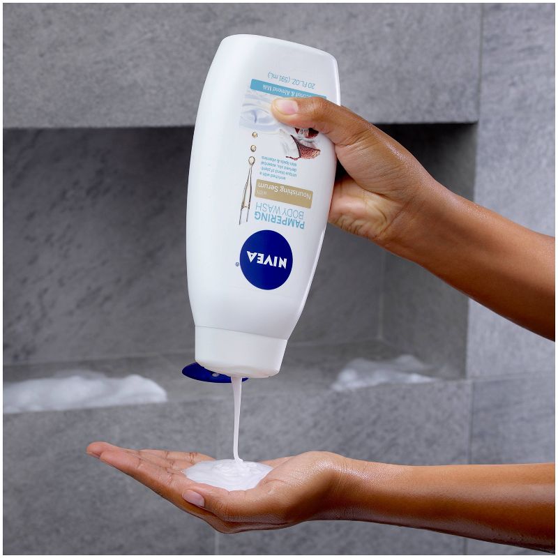 NIVEA Pampering Body Wash Coconut & Almond Milk - 20 fl oz