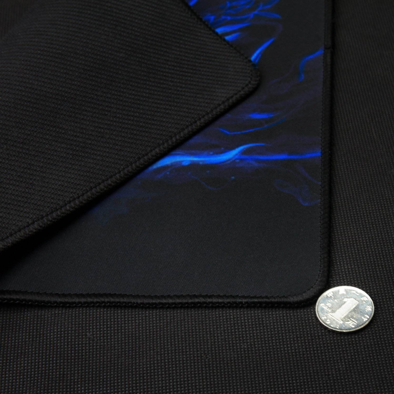 ANIVIA G30 PC Professional Gaming Mouse Pad/Mat with Stitched Edges 3mm Thick Non-Slip Waterproof Rubber Base for Mouse (Black) Size:11.81"x9.84"x0.12"