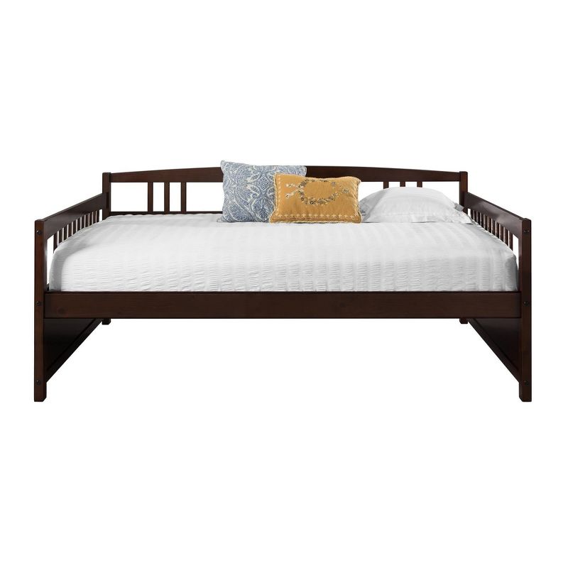 Full Clara Wood Daybed Espresso - Dorel Living