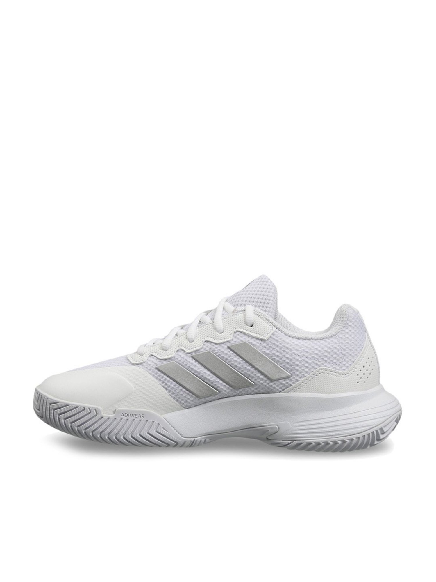 Adidas Women's GameCourt 2 White Tennis Shoes
