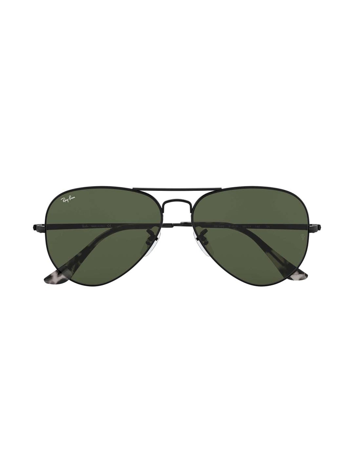 RAY-BAN Unisex UV Protected Green Lens Pilot Sunglasses - 0RB368991483155
