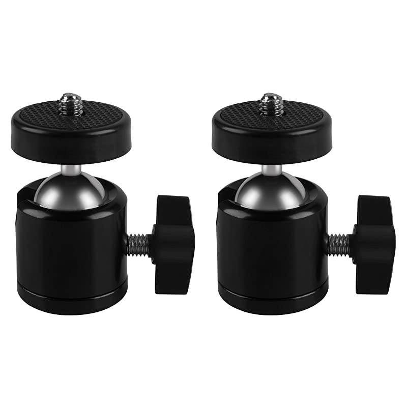 2 Pcs Tripod Mini Ball Head for HTC ViveVive Pro Base Stationfor Oculus Rift Sensorfor LighthousesCamera Camcorder  Holder for HTC Vive