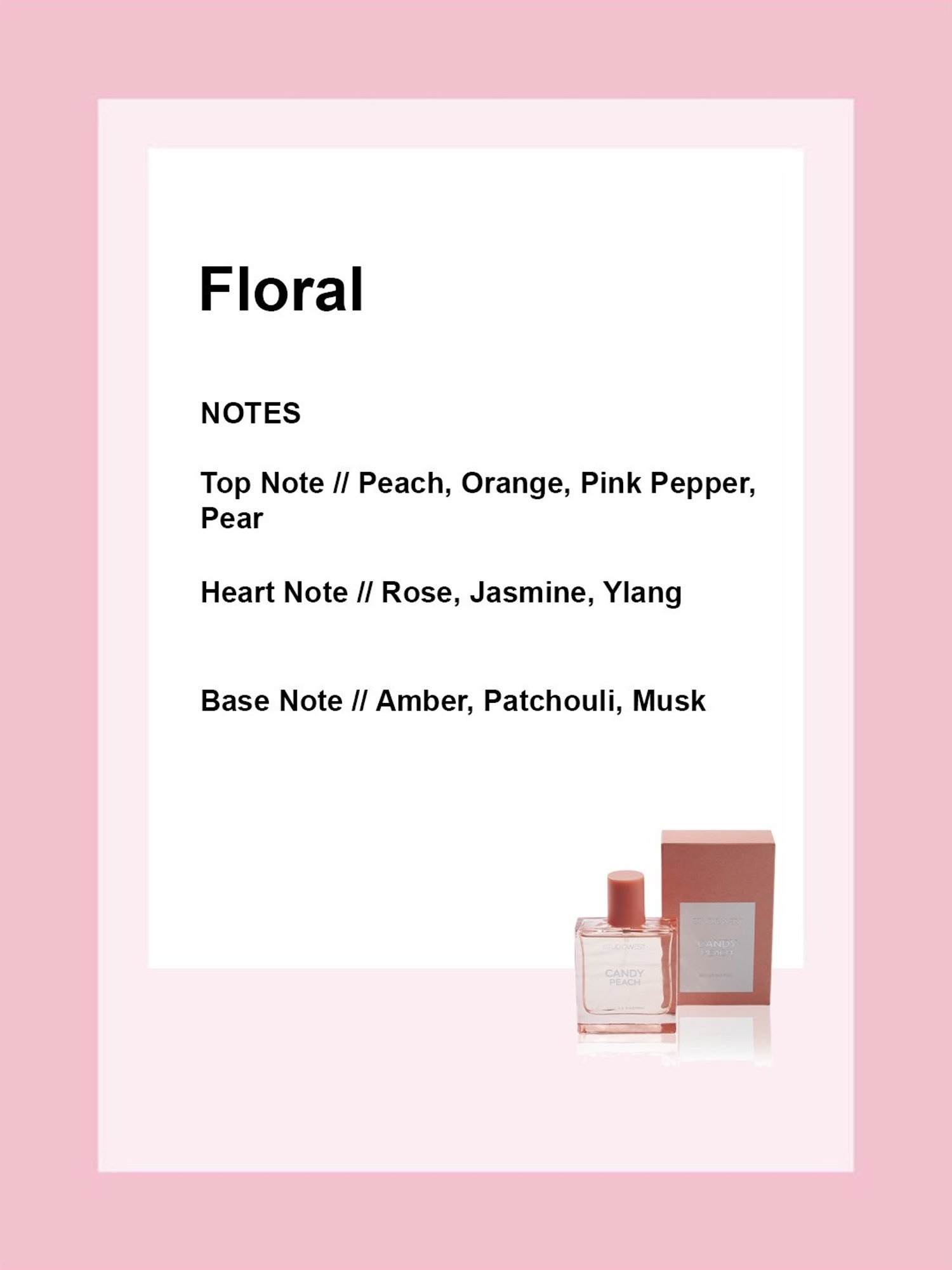 Studiowest by Westside Candy Peach Eau de Parfum - 50 ml