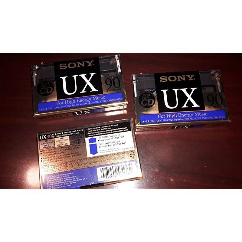 UX Type II 90 Minute Audio Cassette Tape