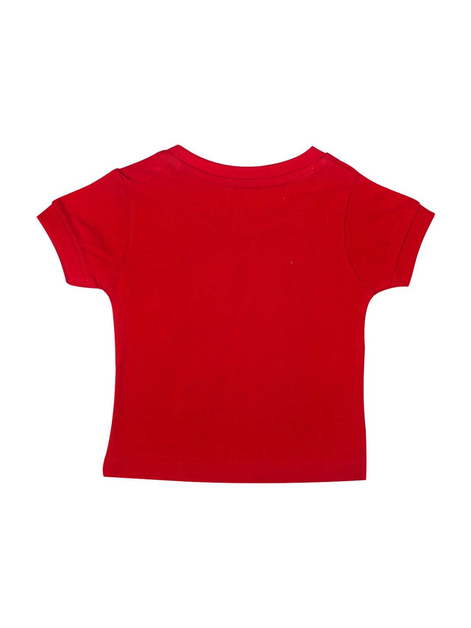 Ed-a-Mamma Baby Green Printed T-Shirt