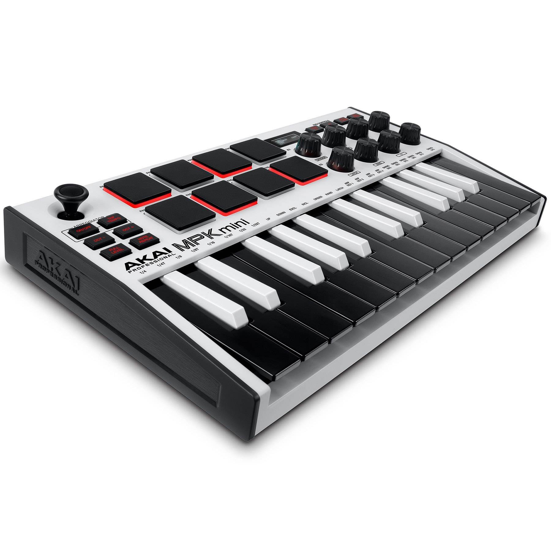 Akai MPK Mini MK3 25-Key Keyboard Controller (White)
