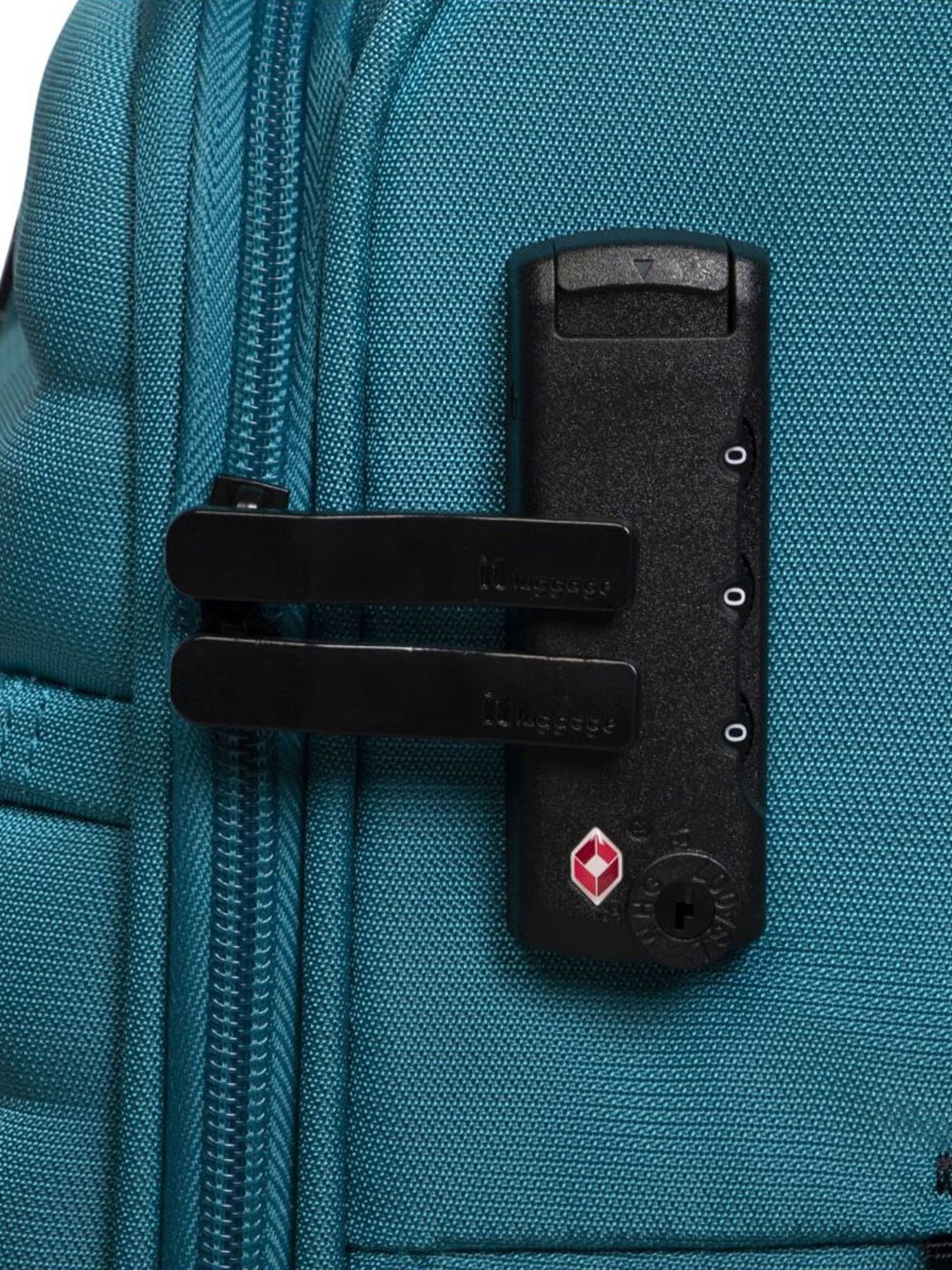 it luggage Census Teal Blue Combo-28 & 20 inches Soft Case Luggage Trolley with TSA Lock