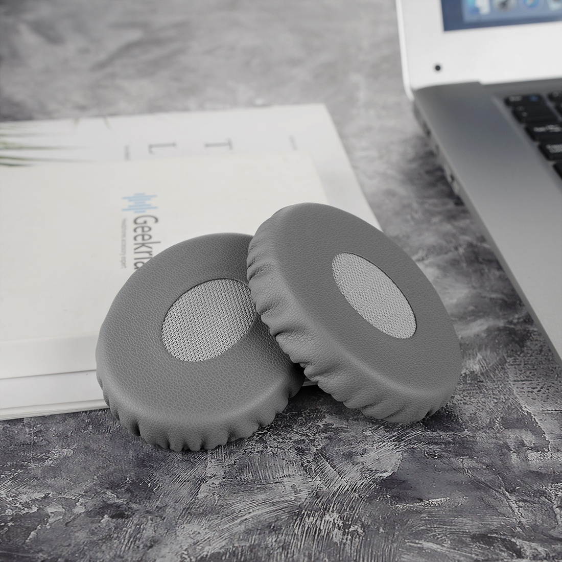 Bose On-Ear OE2, OE2i Headphone Replacement Ear Pad / Ear Cushion / Ear Cups / Ear Cover / Earpads Repair Parts (Grey)