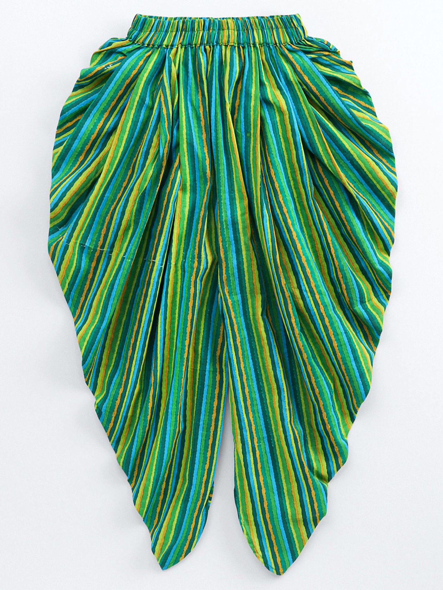 TWISHA Kids Multicolor Self Design Top with Dhoti